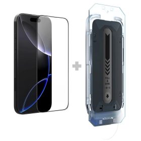   Nillkin edzett üveg kijelzővédő 2.5D CP+ PRO Apple iPhone 16 Pro készülékhez (applikátorral) fekete