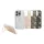 Guess PC/TPU elektrolemezelt állványos kamerakeretes MagSafe tok cserélhető háttérrel iPhone 16 Pro készülékhez