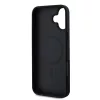 Guess PU Grained Classic Logo MagSafe tok iPhone 16 készülékhez fekete