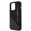 AMG Liquid Silicone Two Tone tok iPhone 14 Pro Max készülékhez fekete