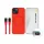 Tactical Limited Edition Combo for Apple iPhone 13 készülékhez piros
