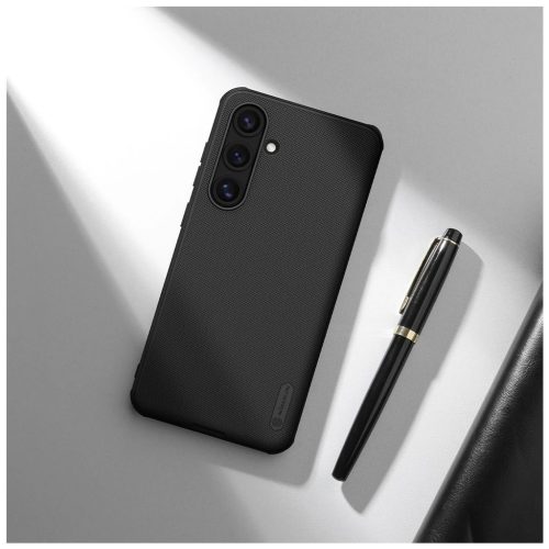 Nillkin Super Frosted PRO Magnetic Back Cover for Samsung Galaxy S24 FE készülékhez fekete