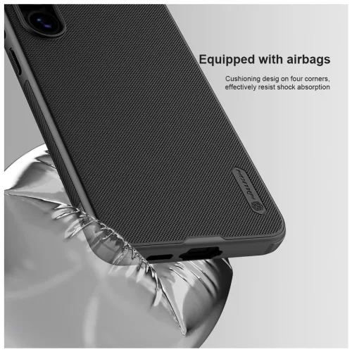 Nillkin Super Frosted PRO háttaltok Samsung Galaxy S24 FE készülékhez sötét zöld