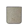 Guess PC/TPU Glitter Flakes Metal Logo tok Samsung Galaxy Z Flip 6 készülékhez arany