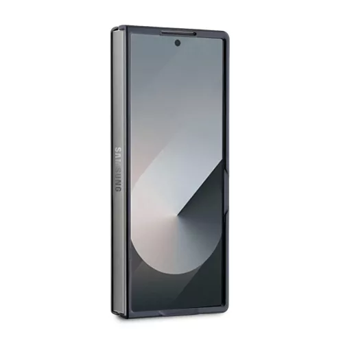 Guess PU 4G Metal Logo tok Samsung Galaxy Z Fold 6 készülékhez barna