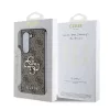 Guess PU 4G Metal Logo tok Samsung Galaxy Z Fold 6 készülékhez barna