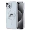 Karl Lagerfeld IML K&CH Heads Metal Frame MagSafe tok iPhone 13 készülékhez átlátszó