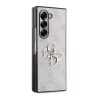 Guess PU 4G Metal Logo tok Samsung Galaxy Z Fold 6 készülékhez rózsaszín