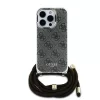 Guess IML 4G nyomtatott vállpántos tok iPhone 16 Pro készülékhez barna