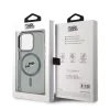 Karl Lagerfeld IML K&CH Heads Metal Frame MagSafe tok iPhone 15 Pro készülékhez fekete