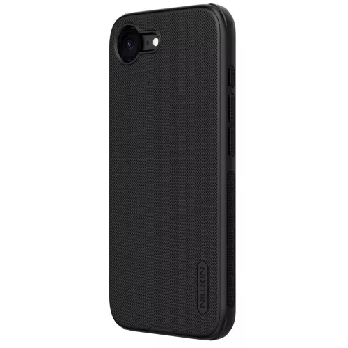 Nillkin Super Frosted PRO hátsó tok Apple iPhone 16e/17e készülékhez fekete