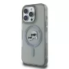 Karl Lagerfeld IML K&CH Heads Metal Frame MagSafe tok iPhone 16 Pro Max készülékhez fekete
