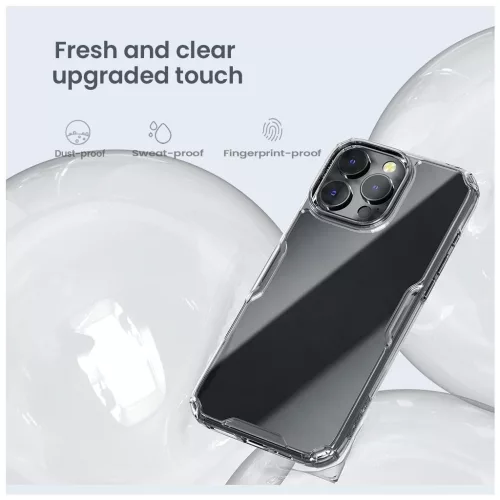 Nillkin Nature TPU PRO tok Apple iPhone 16 Pro készülékhez kék