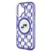 Karl Lagerfeld IML Monogram K&CH Heads MagSafe tok iPhone 16 készülékhez lila