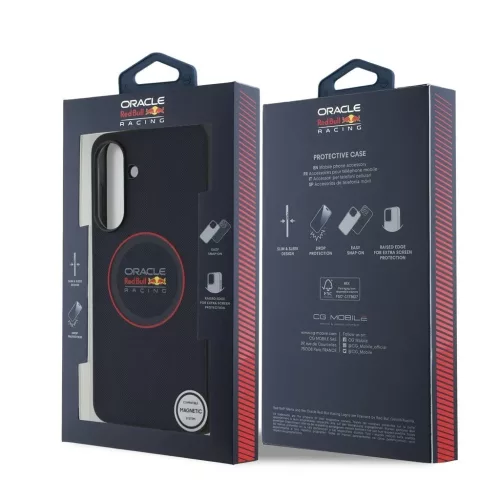 Red Bull PC/TPU Red Ring tok Samsung Galaxy A56 készülékhez tengerészkék
