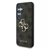 Guess PU 4G Metal Logo tok Samsung Galaxy S25+ készülékhez barna