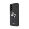 Guess PU 4G Metal Logo tok Samsung Galaxy A36 készülékhez szürke