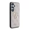 Guess PU 4G Metal Logo tok Samsung Galaxy S25+ készülékhez rózsaszín