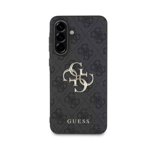 Guess PU 4G Metal Logo tok Samsung Galaxy A56 készülékhez szürke