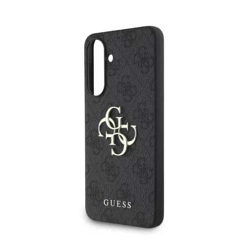 Guess PU 4G Metal Logo tok Samsung Galaxy A56 készülékhez szürke