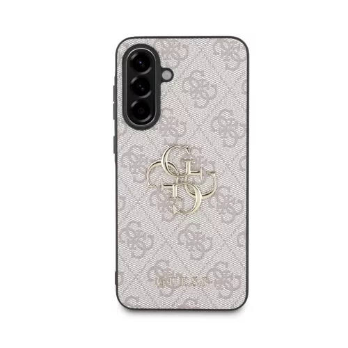 Guess PU 4G Metal Logo tok Samsung Galaxy A36 készülékhez rózsaszín