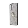 Guess PU 4G Metal Logo tok Samsung Galaxy A36 készülékhez rózsaszín