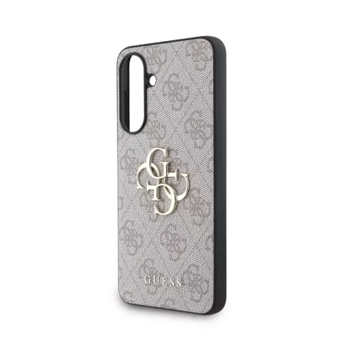 Guess PU 4G Metal Logo tok Samsung Galaxy A36 készülékhez rózsaszín