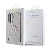 Guess PU 4G Metal Logo tok Samsung Galaxy A36 készülékhez rózsaszín