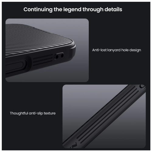 Nillkin CamShield PRO kemény tok Apple iPhone 16 Pro készülékhez kék