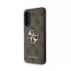 Guess PU 4G Metal Logo tok Samsung Galaxy A56 készülékhez barna
