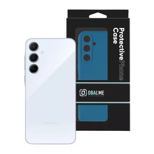OBAL:ME Matte TPU tok Samsung Galaxy A55 5G készülékhez sötétkék