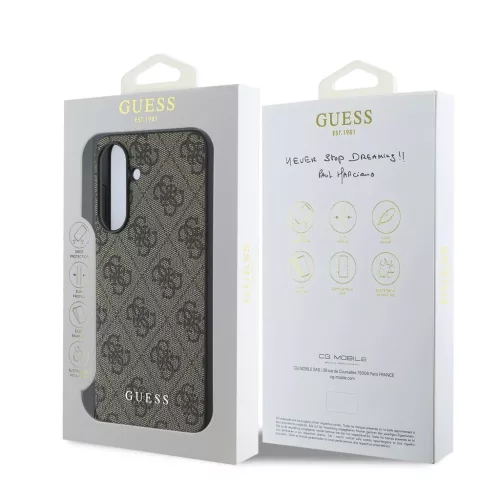 Guess 4G Charm tok Samsung Galaxy A56 készülékhez barna