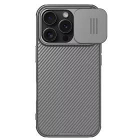   Nillkin CamShield PRO kemény tok Apple iPhone 16 Pro készülékhez titán szürke