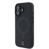 Mercedes Smooth Leather MagSafe tok iPhone 16 készülékhez fekete