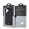 Mercedes Smooth Leather MagSafe tok iPhone 16 készülékhez fekete