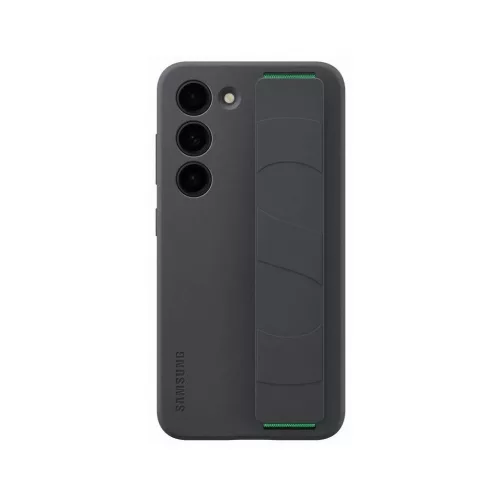 EF-GS911TBE Samsung szilikon tok pánttal Galaxy S23 készülékhez fekete (Damage Package)