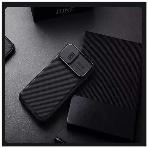 Nillkin CamShield PRO mágneses kemény tok Apple iPhone 16 készülékhez fekete