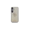 Guess PU Fixed Glitter 4G Metal Logo tok Samsung Galaxy S25+ készülékhez arany