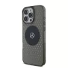 Mercedes PC/TPU Star Pattern MagSafe tok iPhone 16 Pro készülékhez fekete