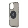 Mercedes PC/TPU Star Pattern MagSafe tok iPhone 16 Pro készülékhez fekete