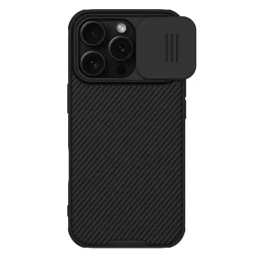   Nillkin CamShield PRO mágneses kemény tok Apple iPhone 16 Pro készülékhez fekete