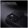 Nillkin CamShield PRO mágneses kemény tok Apple iPhone 16 Pro készülékhez fekete
