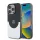 Mercedes PC/TPU Double Layer MagSafe tok iPhone 16 Pro Max készülékhez fekete/ezüst