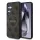 Guess PU Leather 4G Colored Ring MagSafe tok Samsung Galaxy S25 készülékhez barna