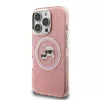 Karl Lagerfeld IML K&CH Heads Repeated Logo MagSafe tok iPhone 16 Pro Max készülékhez rózsaszín