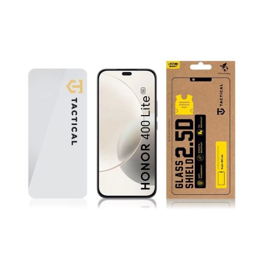 Tactical Glass Shield 2.5D for Honor 400 Lite készülékhez átlátszó