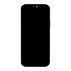 LCD kijelző + érintőegység + elülső burkolat Honor X8b/200 Lite készülékhez fekete