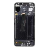 LCD kijelző + érintő egység + előlapi tok Huawei Nova 5T készülékhez fekete