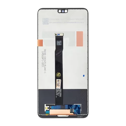 LCD kijelző + érintő egység Huawei P20 készülékhez fekete