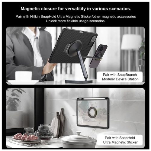 Nillkin CamShield Pad tok iPad Pro 11 2024 készülékhez fekete